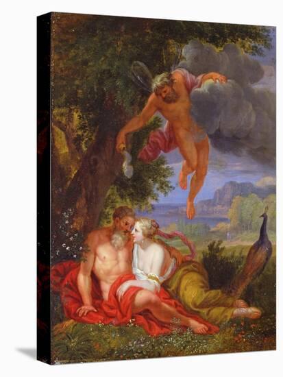 Hypnos Sending Jupiter and Juno to Sleep-Balthasar Beschey-Premier Image Canvas