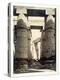 Hypostyle Hall, Temple of Amun-Re, Karnak, Egypt, 1878-P Sebah-Premier Image Canvas