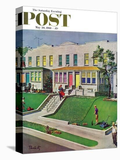 "I'd Rather Be Golfing," Saturday Evening Post Cover, May 20, 1961-Thornton Utz-Premier Image Canvas