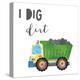 I Dig Dirt V2-Jennifer McCully-Stretched Canvas