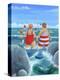 I Do Like to Be Beside the Seaside-Peter Adderley-Stretched Canvas