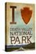 I Heart Death Valley National Park-Lantern Press-Stretched Canvas