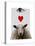 I Heart Ewe-Fab Funky-Stretched Canvas