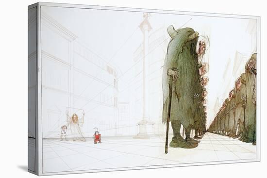 I Leonardo 27 (drawing)-Ralph Steadman-Premier Image Canvas