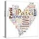 I Love Paris!-alanuster-Stretched Canvas