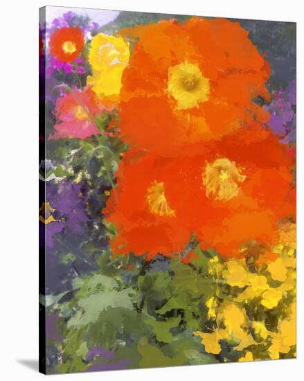 I Love Poppies I-null-Stretched Canvas