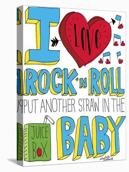 I love Rock n Roll-Elizabeth Caldwell-Premier Image Canvas