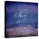 I Love you to the Moon-Kimberly Glover-Premier Image Canvas
