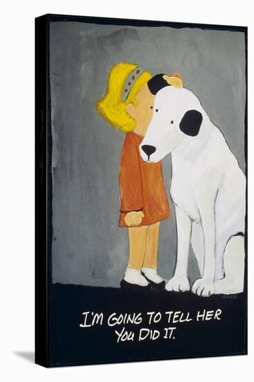 I’m Going to Tell Her You Did It-Jennie Cooley-Premier Image Canvas