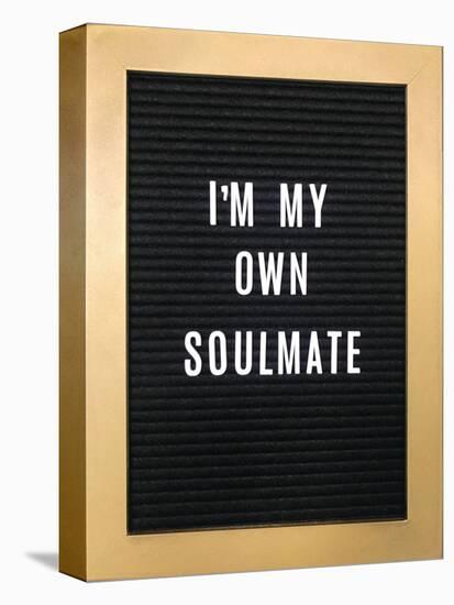 I'm My Own Soulmate-null-Stretched Canvas