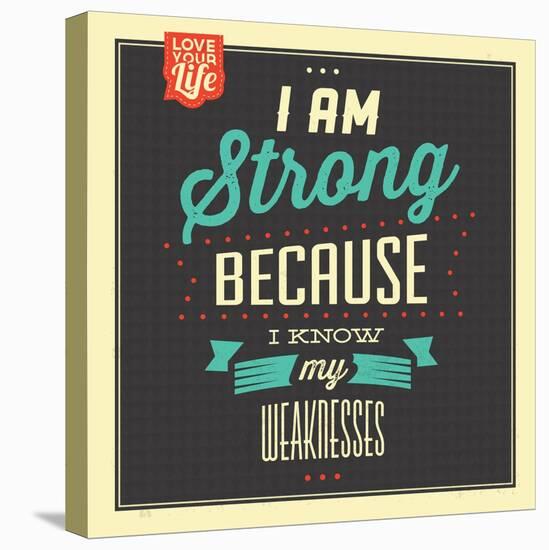 I'm Strong-Lorand Okos-Stretched Canvas