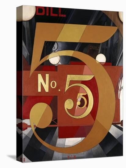 I Saw the Figure 5 in Gold-Charles Demuth-Premier Image Canvas