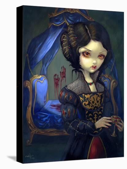 I Vampiri:? Bellissimo Letto-Jasmine Becket-Griffith-Stretched Canvas