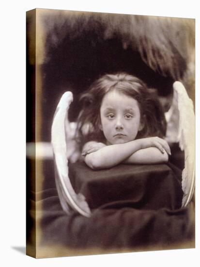 I Wait (Rachel Gurney as an Angel), 1872-Julia Margaret Cameron-Premier Image Canvas