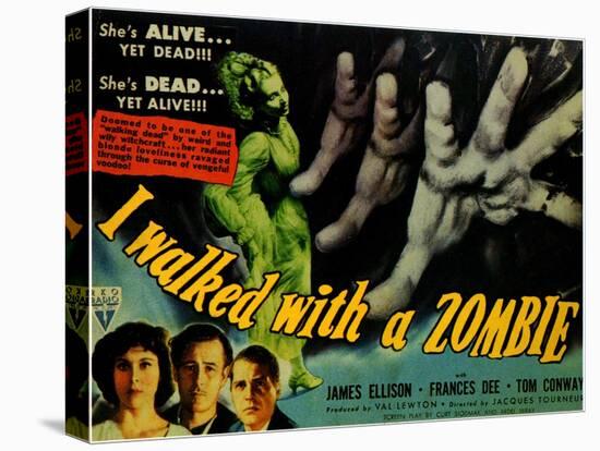 I Walked With a Zombie, 1943-null-Stretched Canvas