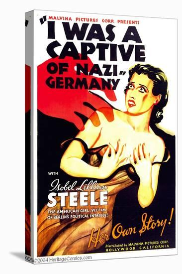 I WAS A CAPTIVE OF NAZI GERMANY, Isobel Lillian Steele, 1936-null-Stretched Canvas