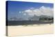 Icarai Beach in Niteroi with Oscar Niemeyer's Mac (Contemporary Art Museum)-Alex Robinson-Premier Image Canvas