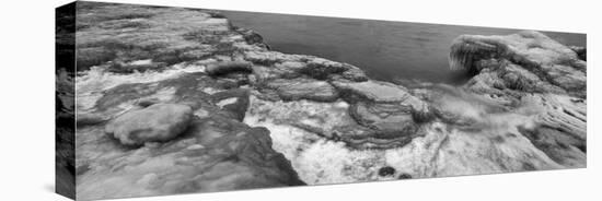 Ice along Lake Michigan, Chicago, Illinois, USA-Panoramic Images-Premier Image Canvas