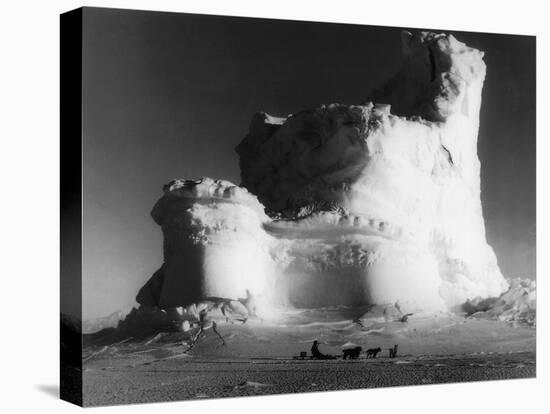 Ice Castle, Antarctica, C1911-Herbert Ponting-Premier Image Canvas