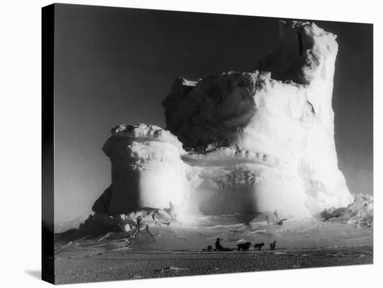 Ice Castle, Antarctica, C1911-Herbert Ponting-Premier Image Canvas