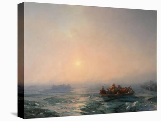 Ice Drifting on the Dnieper River, 1872-Ivan Konstantinovich Aivazovsky-Premier Image Canvas