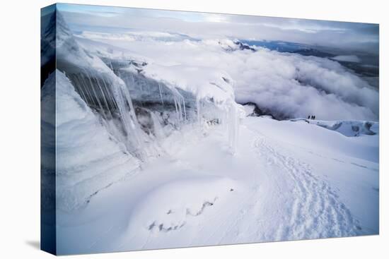 Ice Formations and Icicles on Cotopaxi Volcano, Cotopaxi National Park, Cotopaxi Province, Ecuador-Matthew Williams-Ellis-Premier Image Canvas