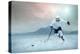 Ice Hockey Player on the Ice, Outdoor.-Andrey Yurlov-Premier Image Canvas