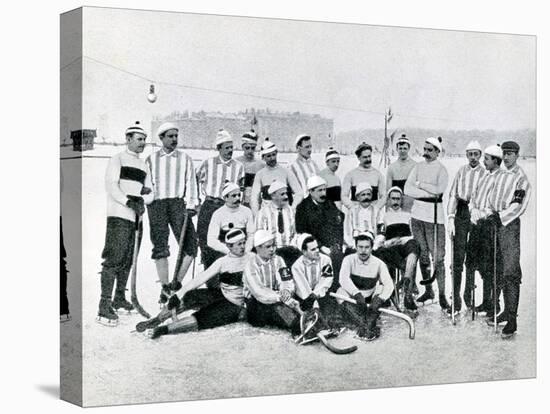 Ice-Hockey Team in St Petersburg, 1900s-Karl Karlovich Bulla-Premier Image Canvas
