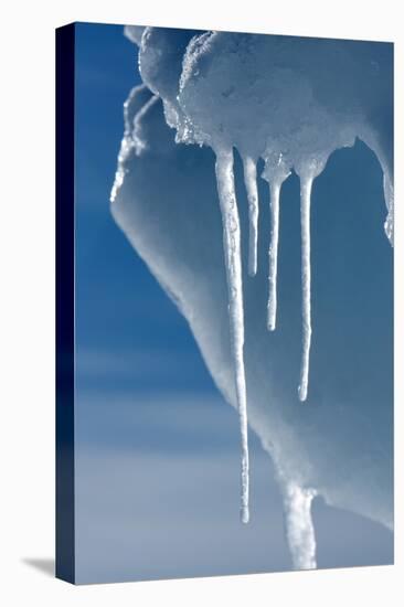 Ice Melting in the High Arctic Sun in Spring, Nunavut, Canada, North America-Louise Murray-Premier Image Canvas