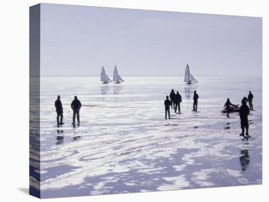 Ice Sailing-null-Premier Image Canvas