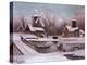 Ice Skaters on a Frozen Pond by Henri Rousseau-Geoffrey Clements-Premier Image Canvas