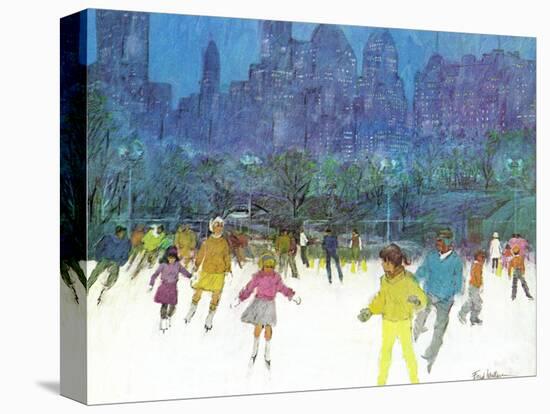 "Ice Skating in Central Park," January 5, 1963-Frank Mullins-Premier Image Canvas