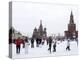 Ice Skating in Red Square, UNESCO World Heritage Site, Moscow, Russia, Europe-Lawrence Graham-Premier Image Canvas