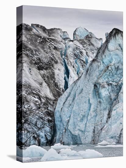 Ice Walls- Jokulsarlon Glacial Lagoon, Breidarmerkurjokull Glacier, Vatnajokull Ice Cap, Iceland-Arctic-Images-Premier Image Canvas