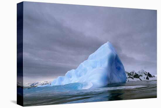 Iceberg at Entrance to Lemaire Channel in Antarctica-null-Premier Image Canvas
