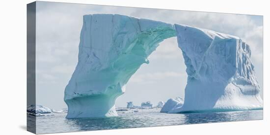 Iceberg floating in Southern Ocean, Antarctic Peninsula, Antarctica-Panoramic Images-Premier Image Canvas