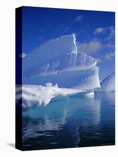 Iceberg with Fluted and Honeycomb Textures, Antarctica, Polar Regions-Geoff Renner-Premier Image Canvas