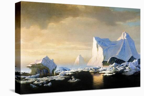 Icebergs, 1882-William Bradford-Premier Image Canvas