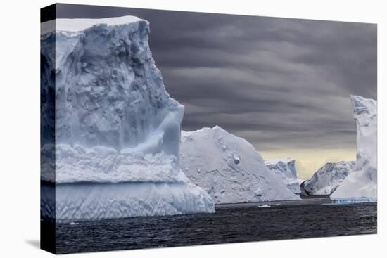 Icebergs, Antarctica-null-Premier Image Canvas