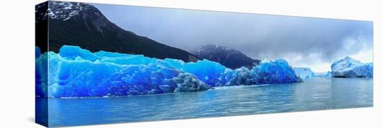 Icebergs of Upsala Glacier, Southern Patagonian Ice Field, Los Glaciares National Park-null-Premier Image Canvas