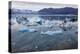 Iceland, Icebergs in Jokulsarlon lagoon-Kristin Piljay-Premier Image Canvas