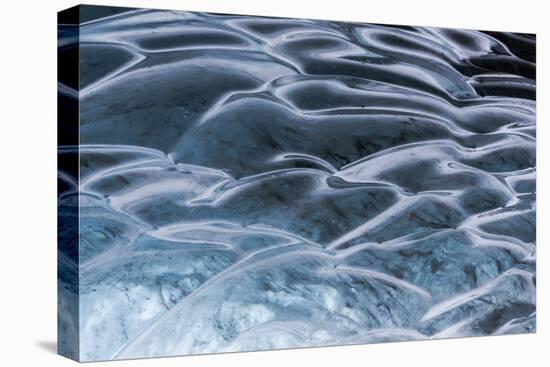 Iceland, Skaftafell National Park, Ice details of the Vatnajokull Ice Caves.-Ellen Goff-Premier Image Canvas