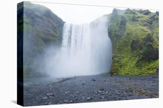 Iceland. Skogafoss Waterfall Famous Falls in South Iceland. at the Skoga River-Bill Bachmann-Premier Image Canvas