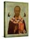 Icon of St. Nicholas, Russian School, 16th Century-null-Premier Image Canvas