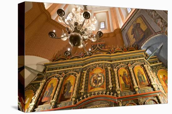 Iconostasis inside St. Basil's Cathedral, UNESCO World Heritage Site, Moscow, Russia, Europe-Miles Ertman-Premier Image Canvas