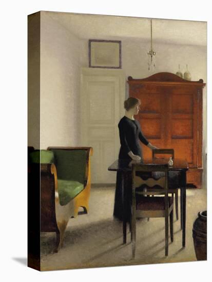 Ida in an Interior, 1897-Vilhelm Hammershoi-Premier Image Canvas