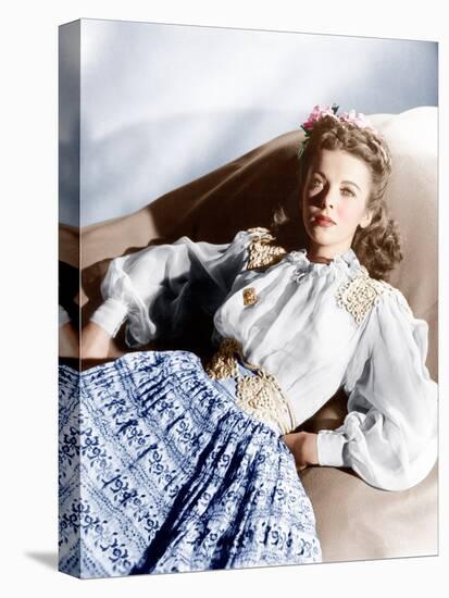 Ida Lupino, ca. mid-1940s-null-Stretched Canvas