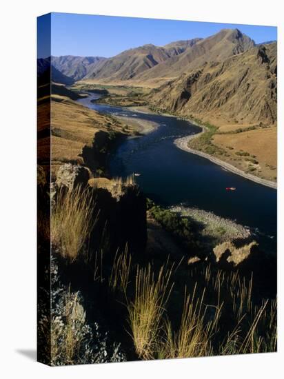 Idaho, Whitewater Rafting on the Snake River in Hells Canyon, USA-Paul Harris-Premier Image Canvas