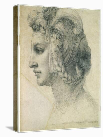 Ideal Head of a Woman, 1526-Michelangelo Buonarroti-Premier Image Canvas