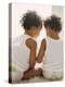 Identical Twin Boys-Ian Boddy-Premier Image Canvas